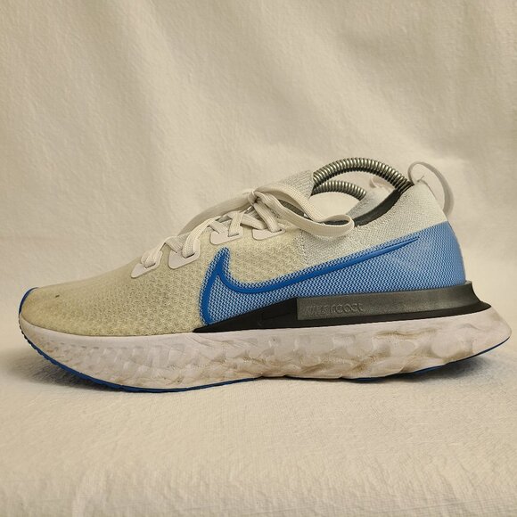 Mens Nike React Infinity Run Flyknit Running Shoes Size: 10 Color: True White - Picture 1 of 11